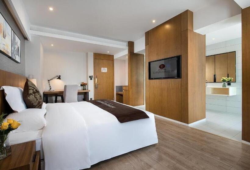 חדר דחוקס עם מיטת קינג, Hongdu