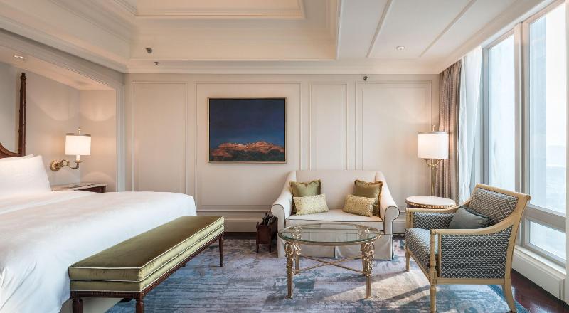 带城市景观的优质房间, The Ritzcarlton, Guangzhou