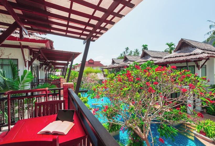 풀장 전망 디럭스 룸, Railay Village Resort