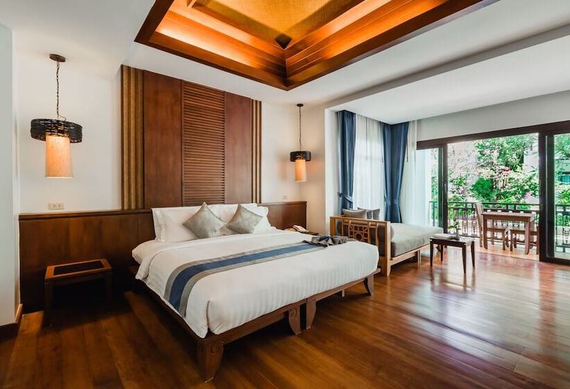 プールの見えるデラックスルーム, Railay Village Resort