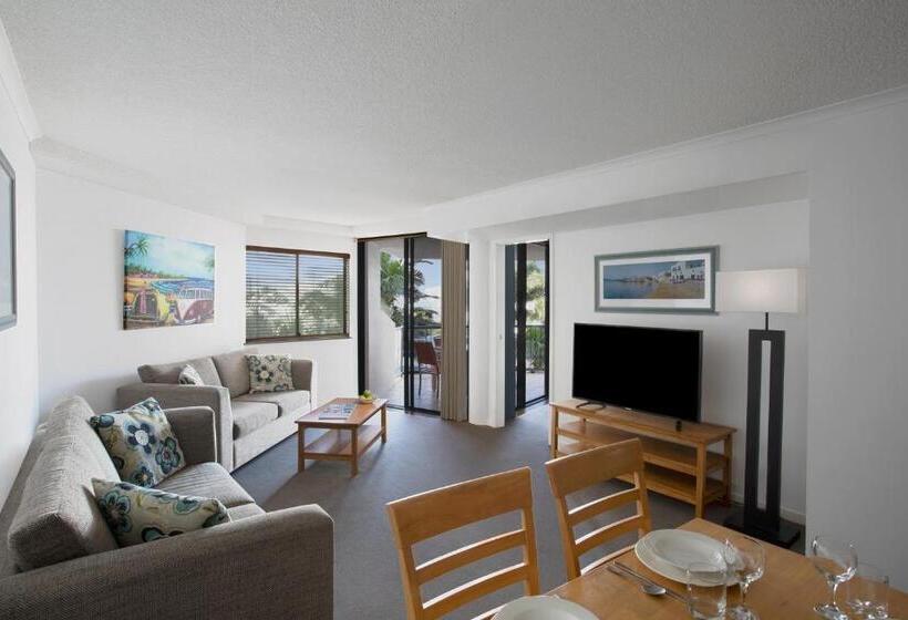 דירת 2 חדרי שינה עם נוף לגינה, Breakfree Grand Pacific