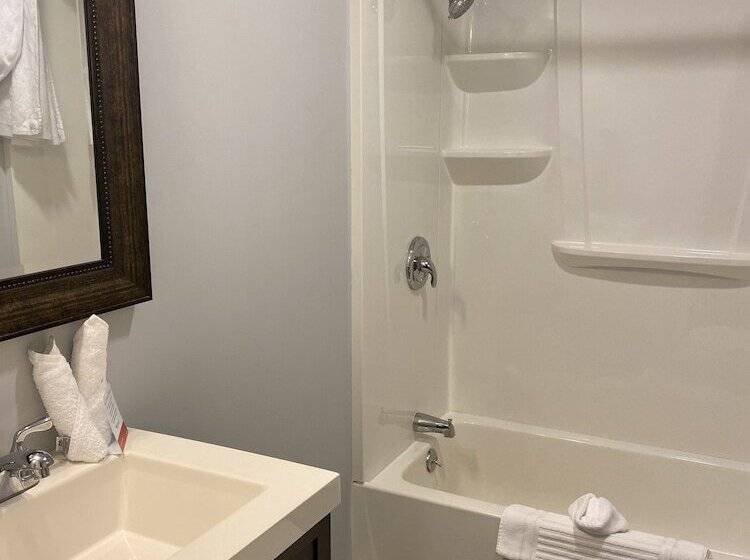 חדר סטנדרט שתי מיטות זוגיות, Econo Lodge At The Falls North