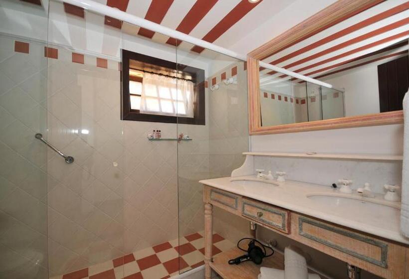 اتاق استاندارد با چشم‌انداز باغ, Pousada Porta Do Céu