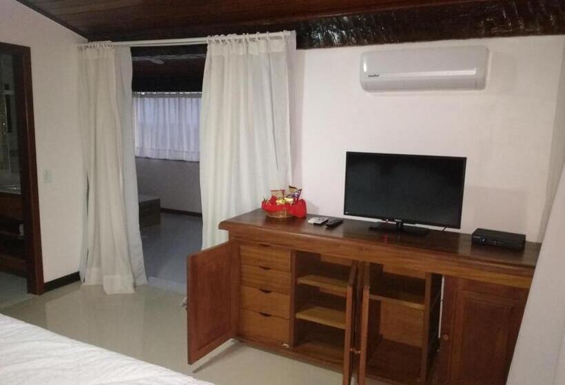 اتاق لوکس با وان آب گرم, Pousada Porta Do Céu