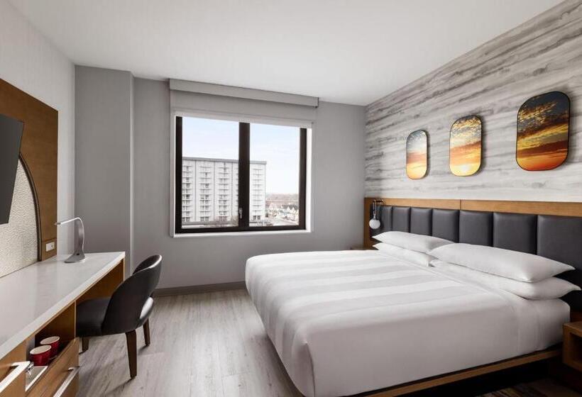 스탠다드 룸 킹사이즈 침대, Marriott New York Jfk Airport
