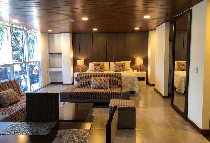 آپارتمان 1 خوابه با بالکن, Apartamentos Edificio San Miguel Bogotá
