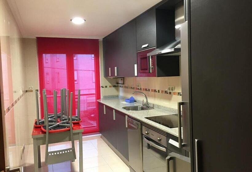 2ベッドルームアパートメント, Corcubión Playa De Quenxe