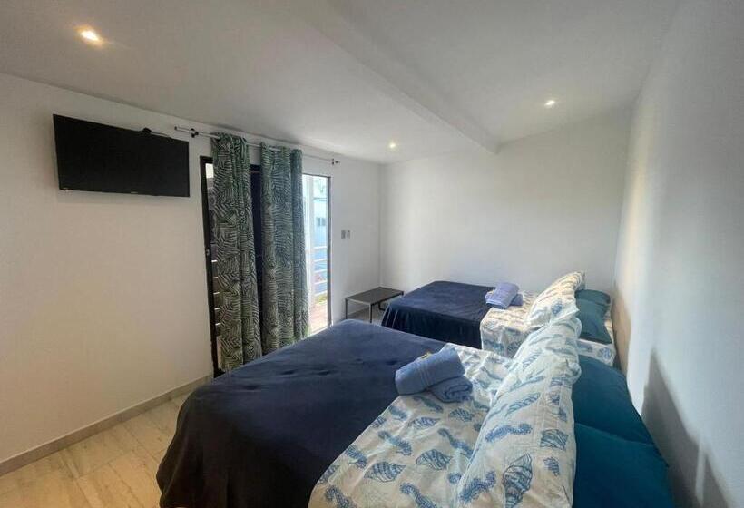 Четырехместный Номер Стандарт с Балконом, Sarah S Place San Andres