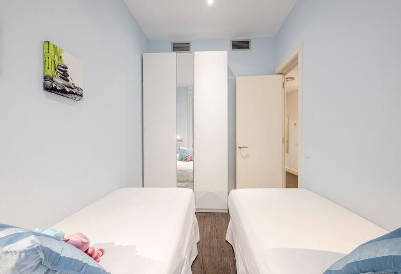 Comfort-huoneisto 2 Makuuhuonetta, Aspasios Catedral Apartments