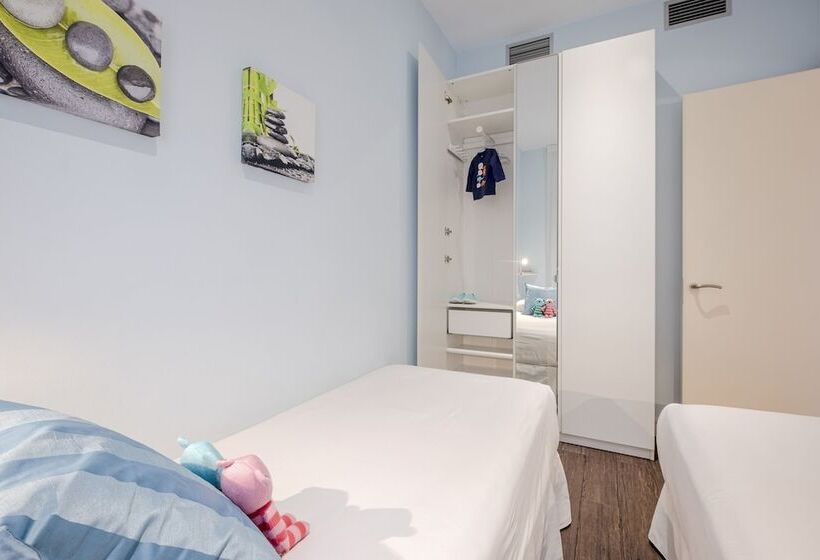 Comfort-huoneisto 2 Makuuhuonetta, Aspasios Catedral Apartments