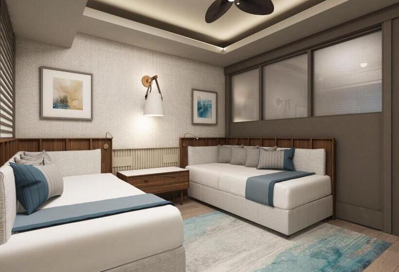 غرفة عائلية ذات إطلالة جانبية على البحر, Seaden Quality Resort & Spa Ultra All Inclusive