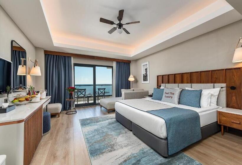 غرفة قياسية مطلّة علي حمام السباحة, Seaden Quality Resort & Spa Ultra All Inclusive