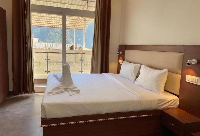 Deluxrum med Balkong, The Shivaay Delight Inn Rishikesh