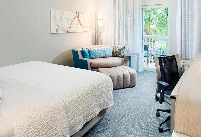 غرفة قياسية سرير كينج, Courtyard By Marriott West Palm Beach Airport