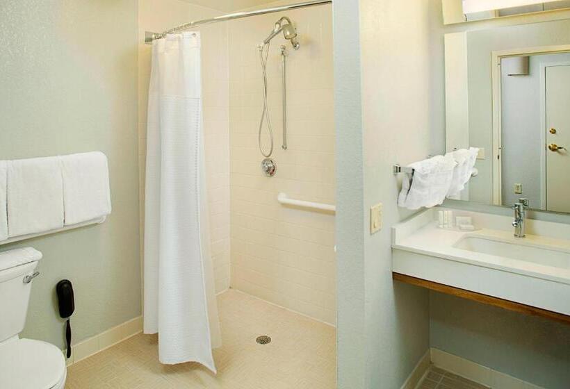 غرفة قياسية سرير كينج لذوى الإحتياجات الخاصة, Courtyard By Marriott West Palm Beach Airport