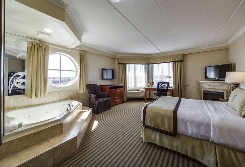 标准间带双人床, Monte Carlo Inn Barrie   Newly Renovated