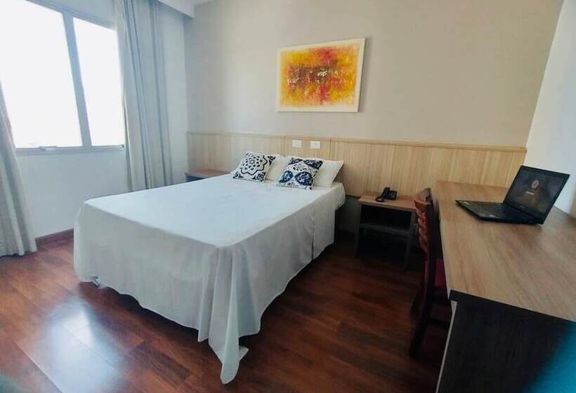 스탠다드 룸 더블 침대, Nacional Inn Porto Alegre   Próximo Ao Araújo Vianna E Ao Complexo Hospitalar Santa Casa