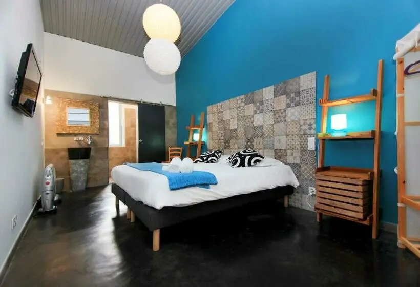 テラス付きスタンダードルーム, Hôtel Ascosa Aventure