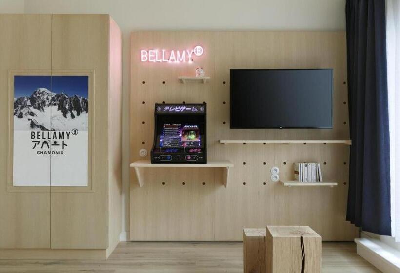 带1个卧室的高级公寓, Appart Hôtel Bellamy Chamonix