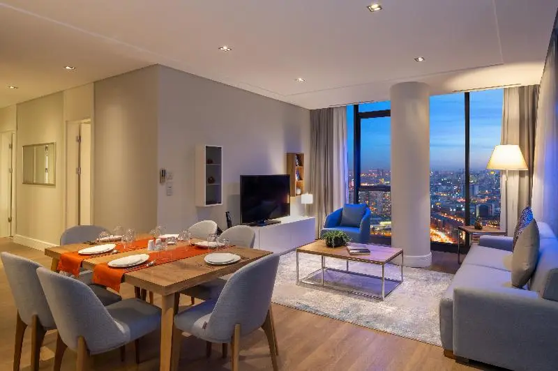 ２ベッドルームデラックスアパートメント, Movenpick Living Istanbul West