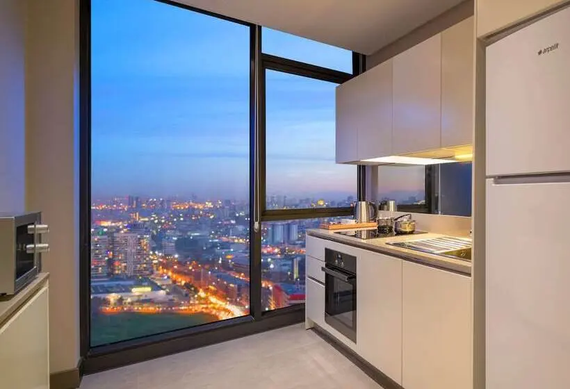 ２ベッドルームデラックスアパートメント, Movenpick Living Istanbul West