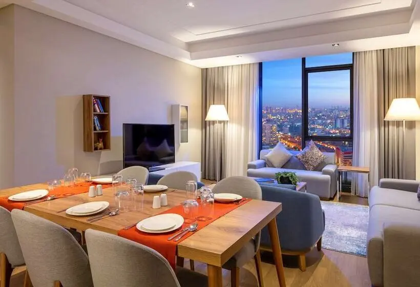 ２ベッドルームデラックスアパートメント, Movenpick Living Istanbul West