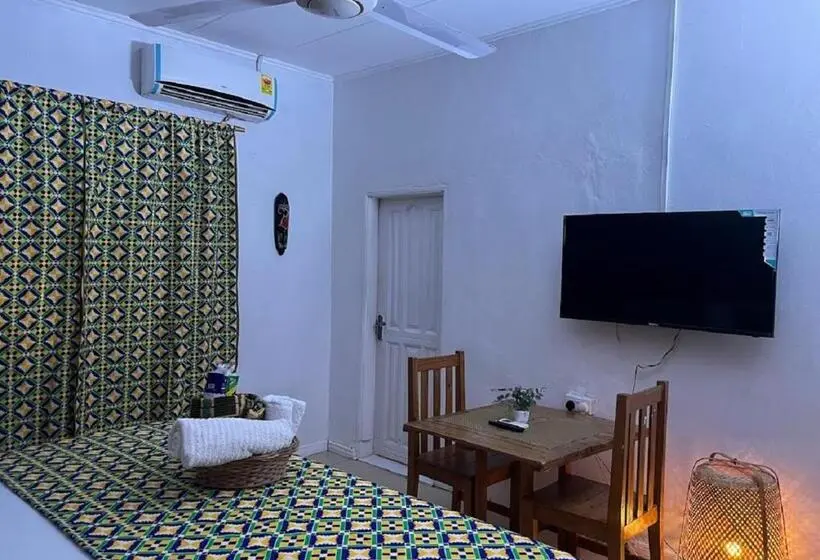キングサイズベッドのデラックススイート, African Treasure Beach Resort