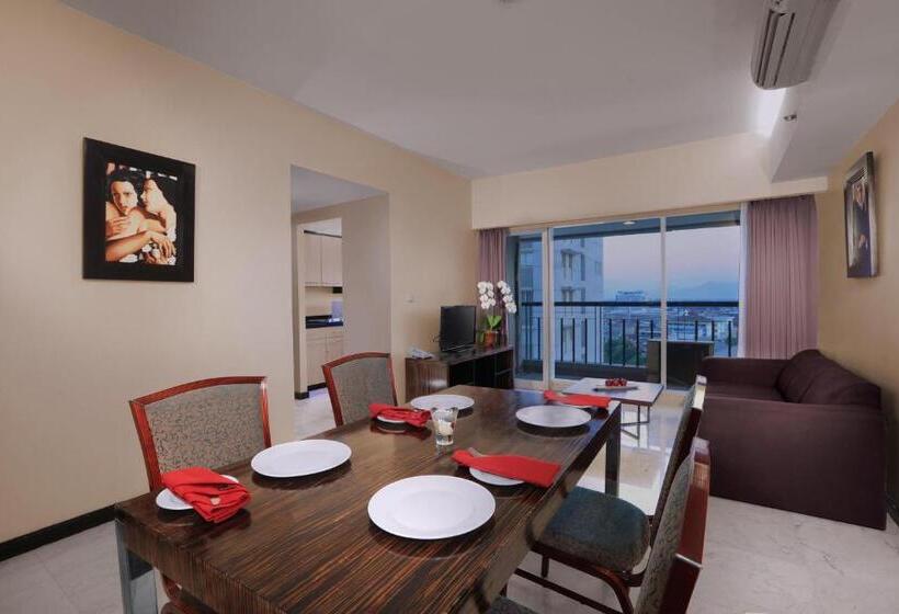 침실 3개 아파트, Grand Dafam Braga Bandung