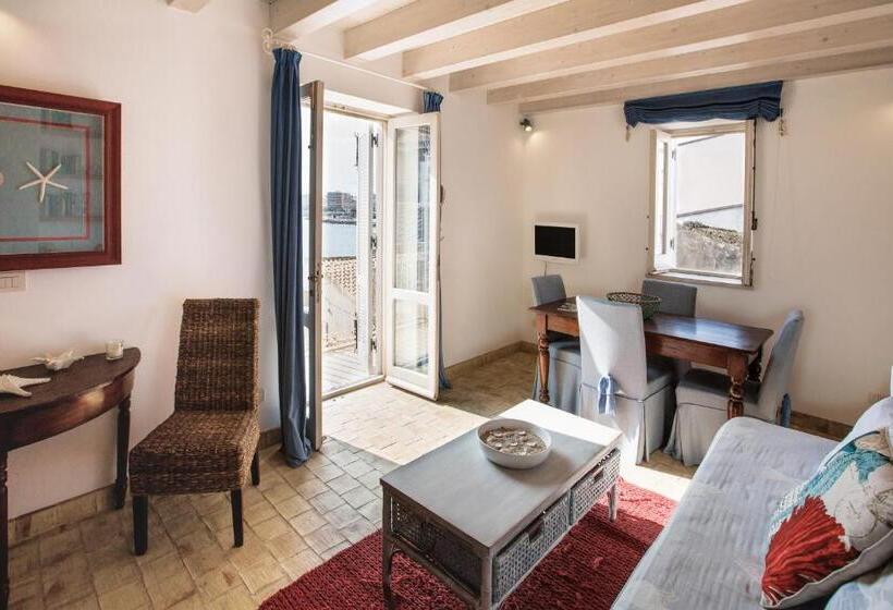 آپارتمان 1 خوابه با بالکن, Musciara Siracusa Resort