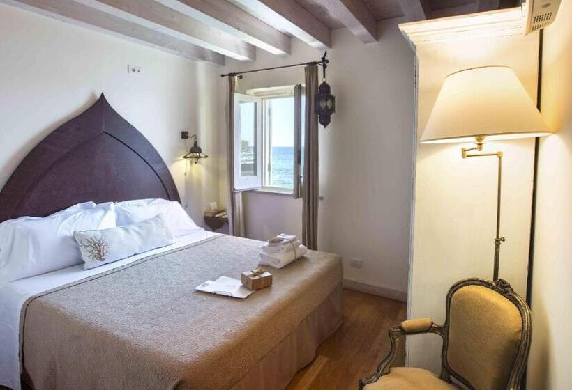 اتاق استاندارد یک نفره با چشم‌انداز دریا, Musciara Siracusa Resort