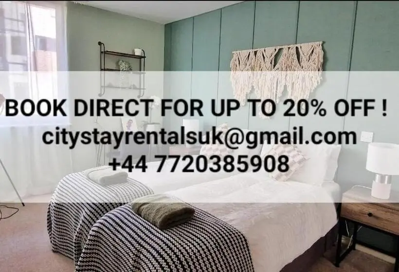 2ベッドルームアパートメント, Citystay Albert Apartments In Hendon Nw4