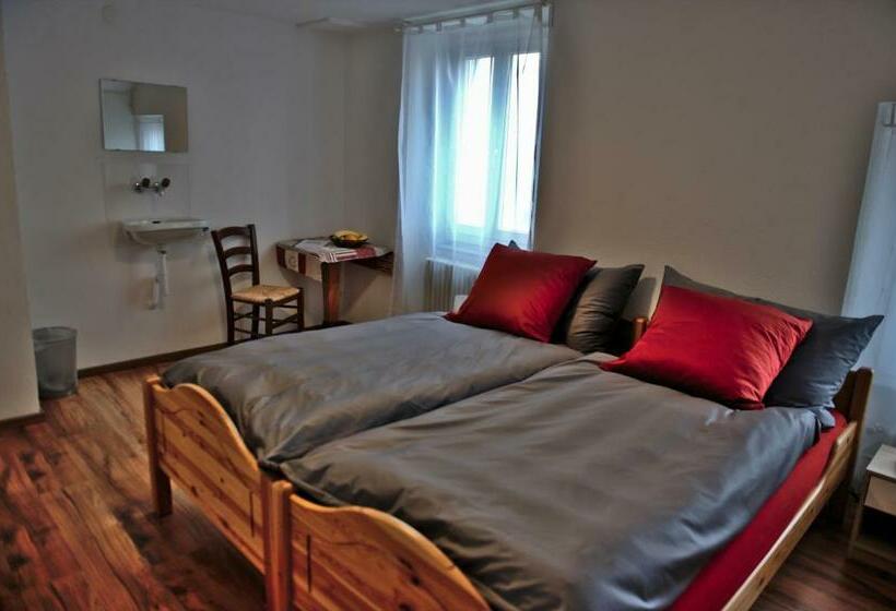 带共用浴室的标准房间, Auberge Les Rangs