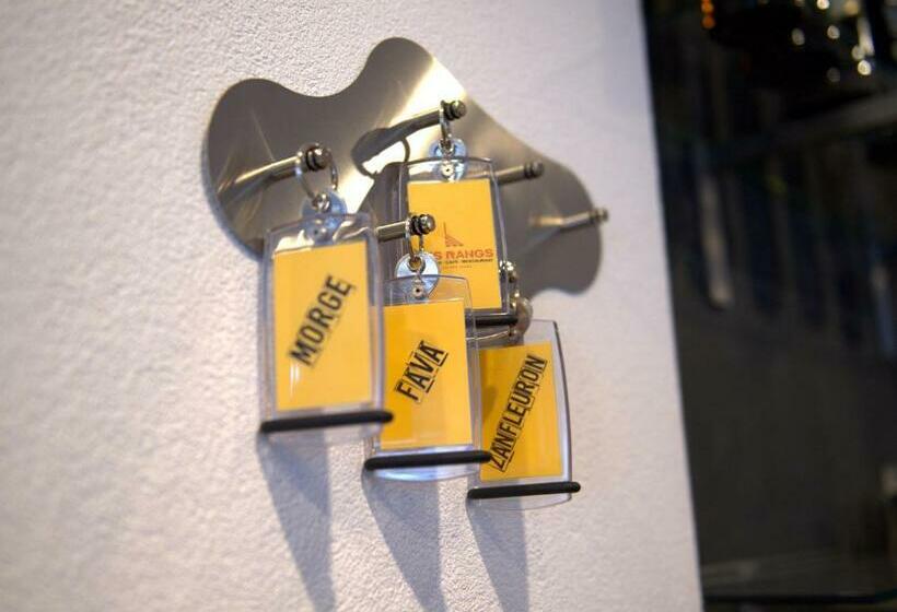 标准三人间共用浴室, Auberge Les Rangs