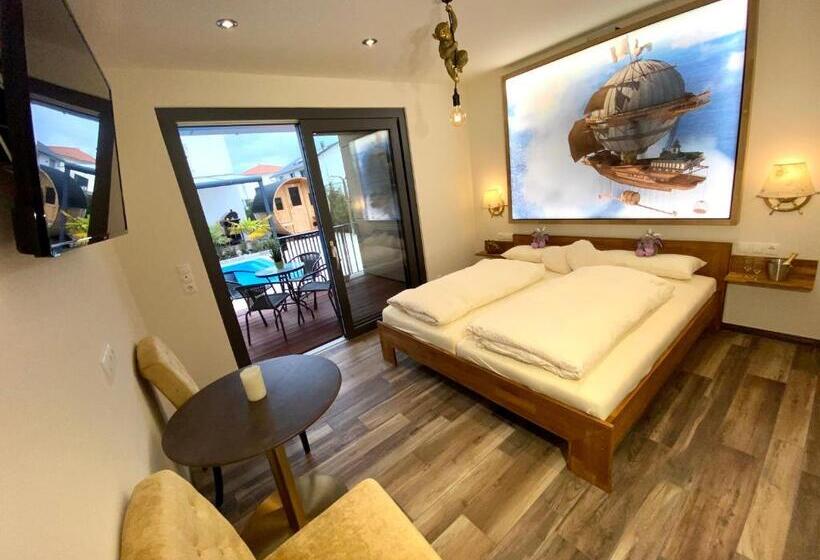 标准间带露台, Avalon Ideal Gelegen Zwischen Europapark Und Rulantica