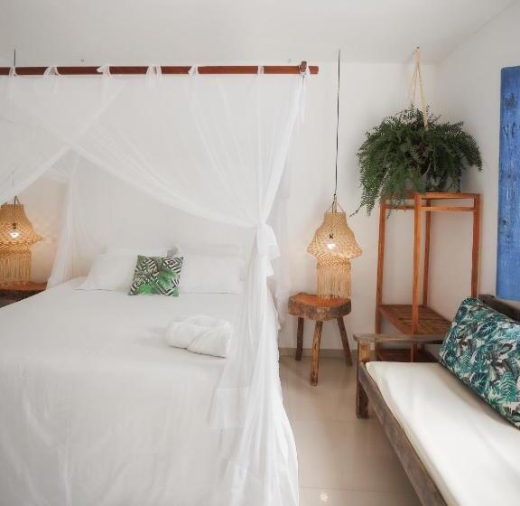 Люкс Deluxe Кровать Кинг, Pousada Bem Te Vi Trancoso