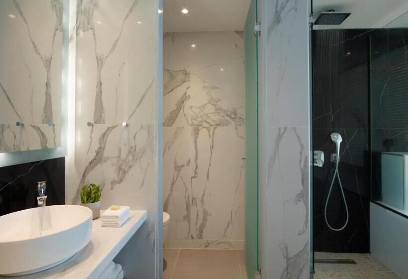 סוויטת ג'וניור נוף לים, Epic Blue Mykonos