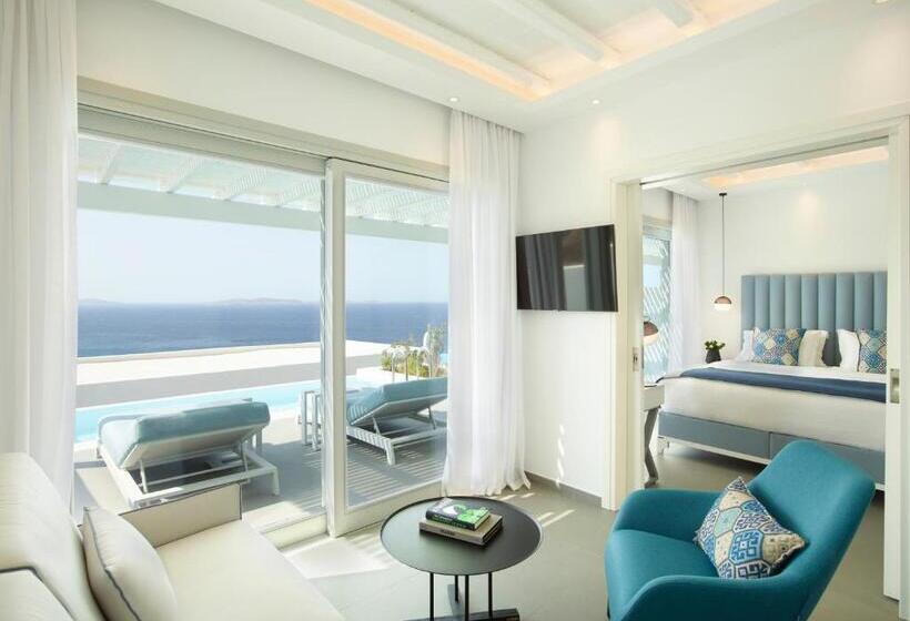 סוויטה נוף לים, Epic Blue Mykonos