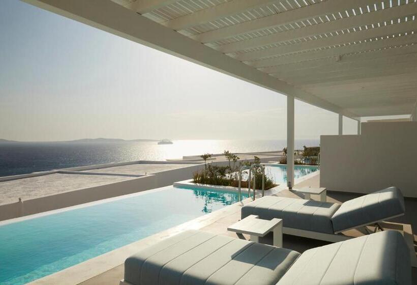 סוויטה נוף לים, Epic Blue Mykonos