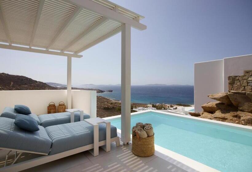 سوئیت اجرایی با چشم‌انداز دریا, Epic Blue Mykonos