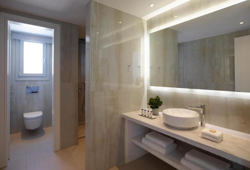 סוויטת אקזקיוטיב נוף לים, Epic Blue Mykonos