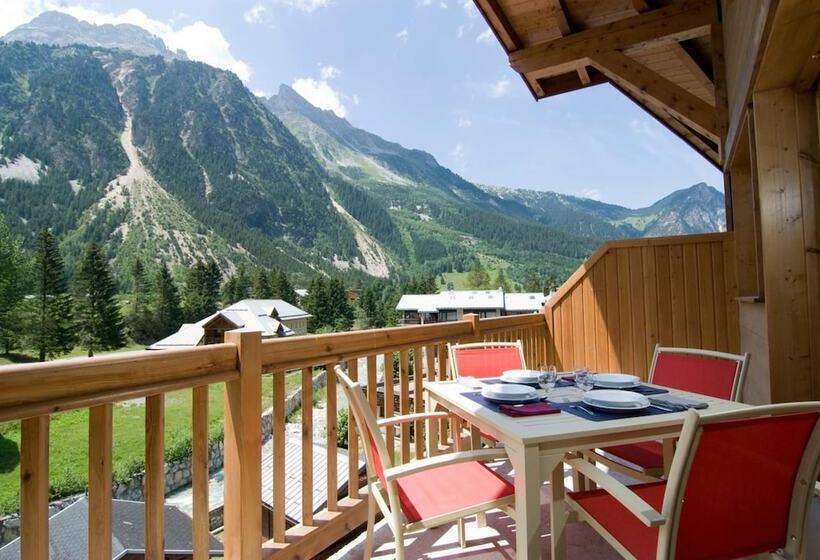 דירת שלושה חדרים, Madame Vacances Residence Les Jardins De La Vanoise