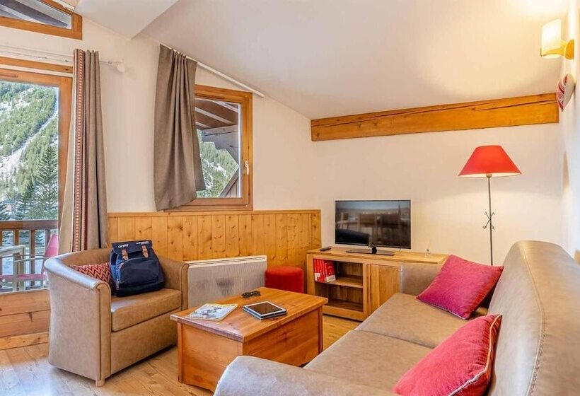 Апартаменты 3 Спальни, Madame Vacances Residence Les Jardins De La Vanoise