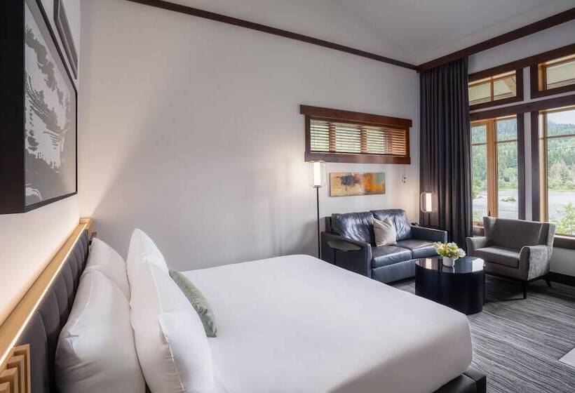 ダブルベッドのスタンダードスタジオ, Nita Lake Lodge