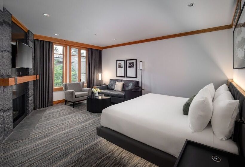 ダブルベッドのスタンダードスタジオ, Nita Lake Lodge