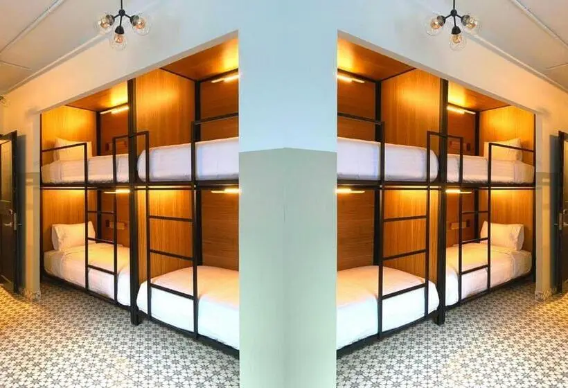 ルームシェアのワンベッド, Hostal Casa Mx Centro