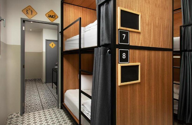 Кровать в Общей Комнате, Hostal Casa Mx Centro