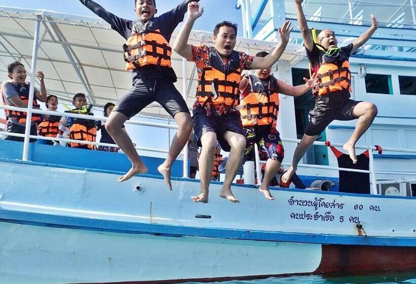 חדר דלוקס נוף לים, Haadson Resort