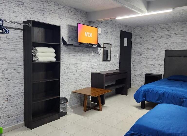 Quarto Triplo Basic, El Hostalito Metepec