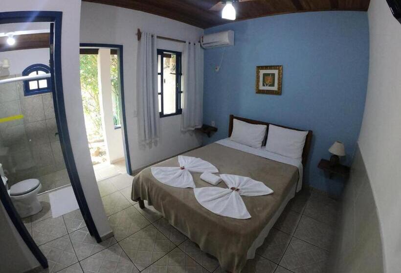 اتاق استاندارد سه تخته با چشمانداز باغ, Pousada Bicho Do Mar