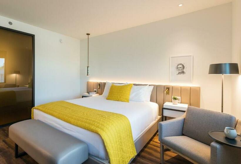 스탠다드 룸 킹사이즈 침대, Shashi Hotel Mountain View Palo Alto